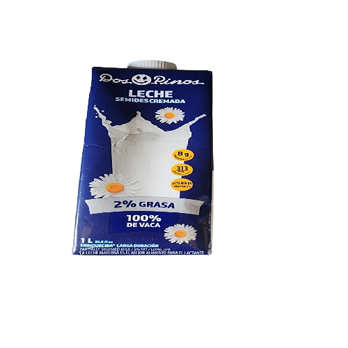 Leche semidescremeda